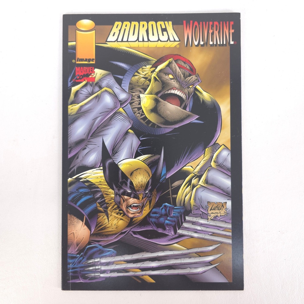 Badrock Wolverine One Shot Image Marvel Comics 1996 Rob Liefeld Crossover Nerd